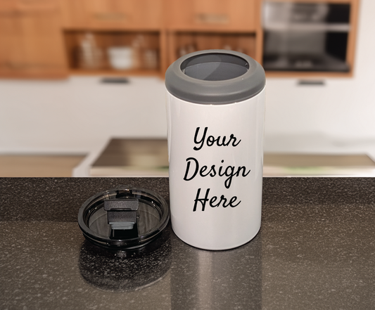 12oz 4-in-1 Custom Koozie & Tumbler